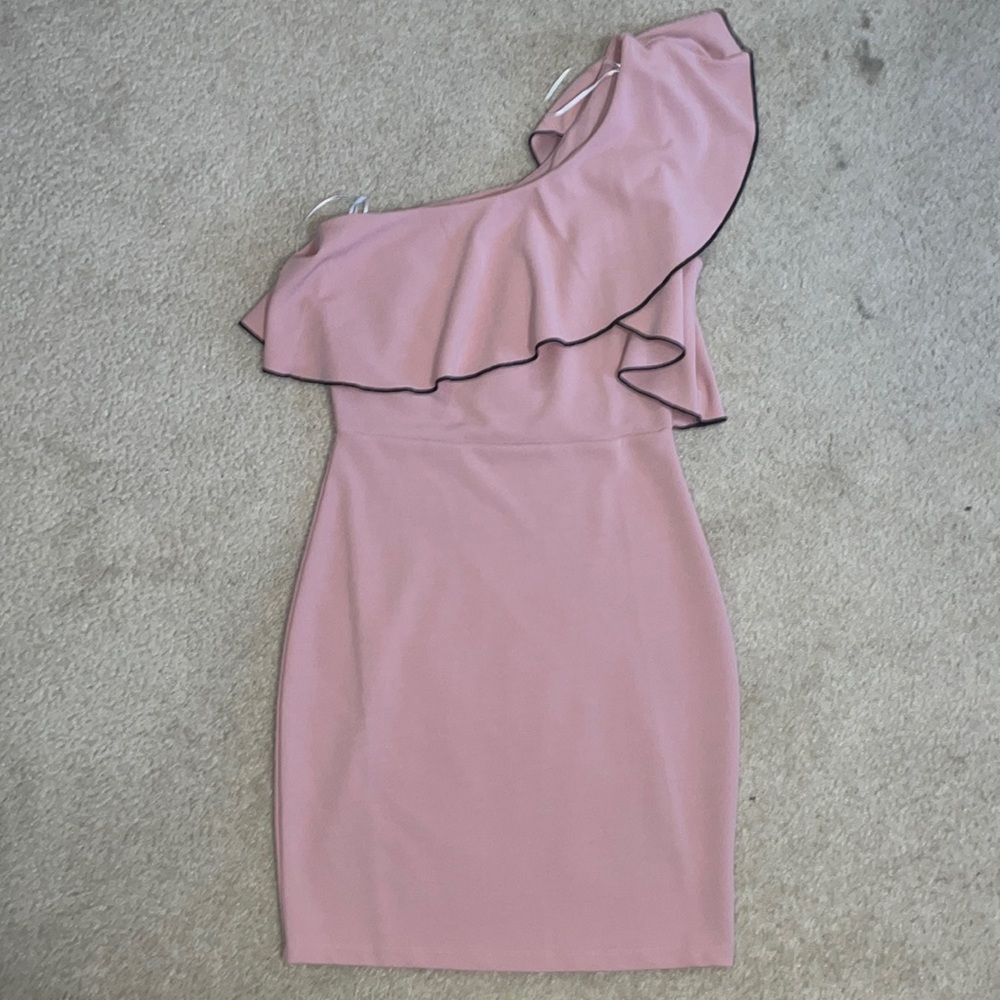 Symphony Dress, Women’s Size Small, One Shoulder Ruffle Style, Great Condition!